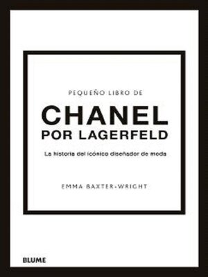 cover image of Pequeño libro de Chanel por Lagerfeld